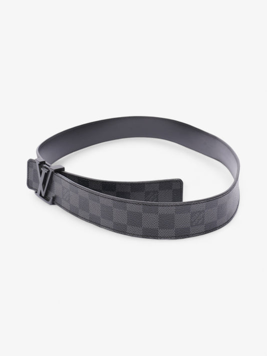 Louis Vuitton LV Initials Belt Damier Graphite Coated Canvas 95cm 38mm