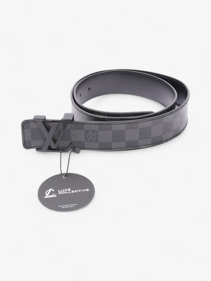 Louis Vuitton LV Initials Belt Damier Graphite Coated Canvas 95cm 38mm