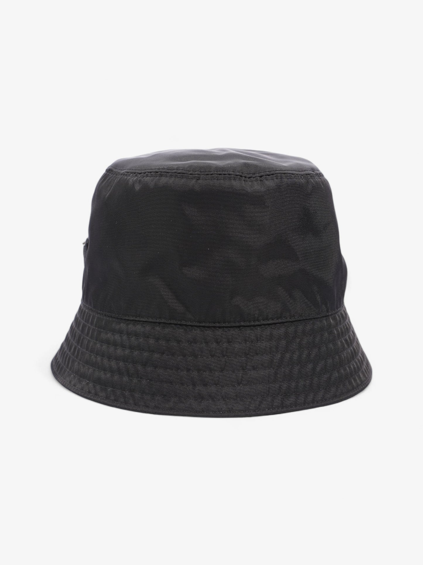 Prada Logo Bucket Hat Black Re Nylon Small
