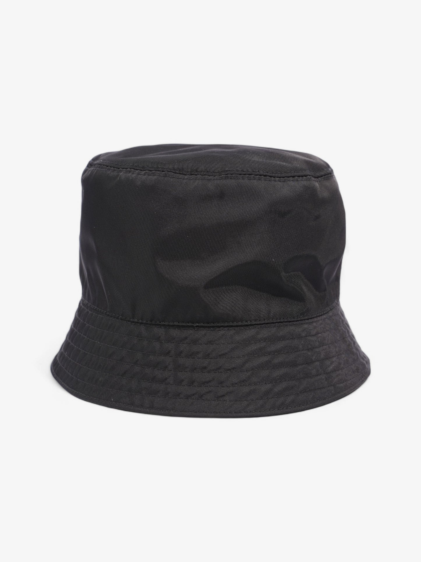 Prada Logo Bucket Hat Black Re Nylon Small