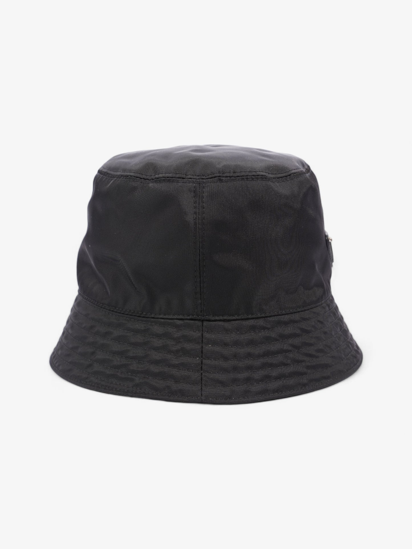 Prada Logo Bucket Hat Black Re Nylon Small