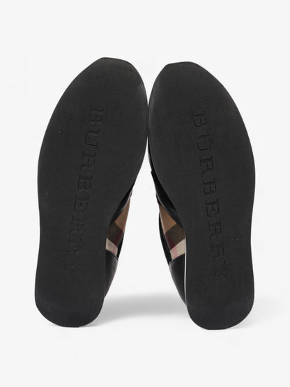 Burberry Super Nova Sneakers Black / Nova Check Suede EU 38.5 UK 5.5