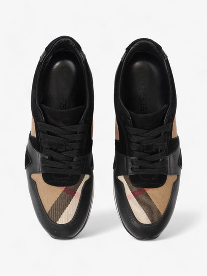 Burberry Super Nova Sneakers Black / Nova Check Suede EU 38.5 UK 5.5
