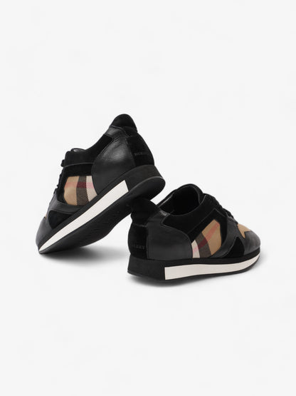 Burberry Super Nova Sneakers Black / Nova Check Suede EU 38.5 UK 5.5