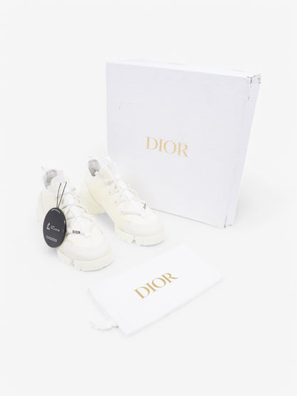 Christian Dior D-Connect Sneakers White  Neoprene EU 37 UK 4