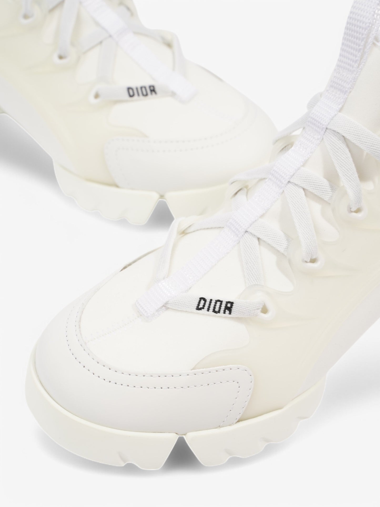 Christian Dior D-Connect Sneakers White  Neoprene EU 37 UK 4