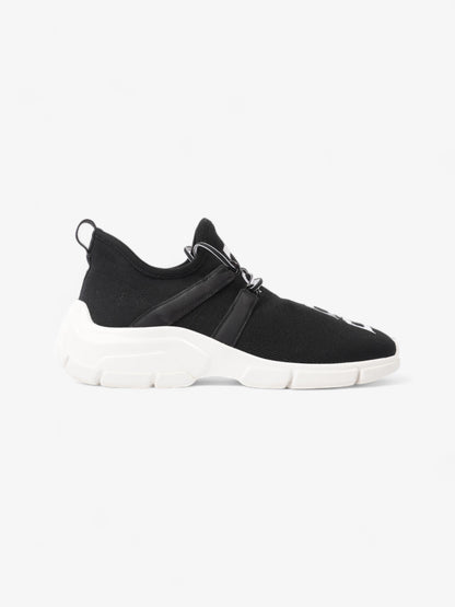 Prada XY Logo Sock Sneakers Black / White Knit EU 37 UK 4