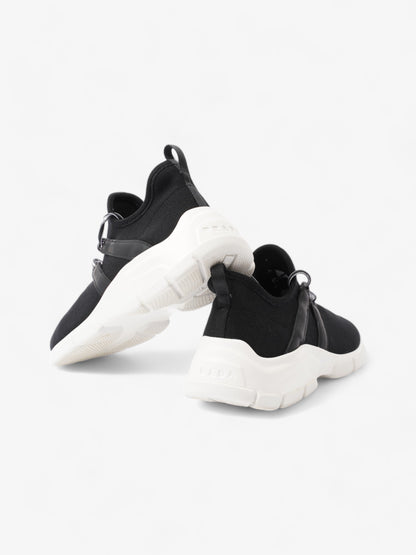 Prada XY Logo Sock Sneakers Black / White Knit EU 37 UK 4