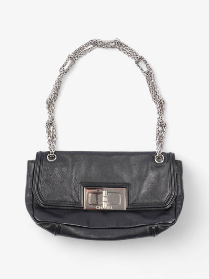 Chanel Mademoiselle Lock Flap Black Leather