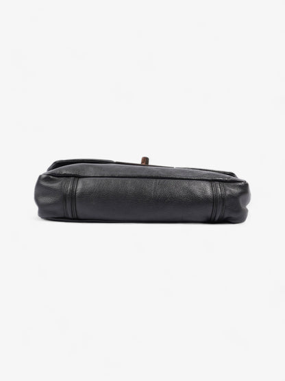 Chanel Mademoiselle Lock Flap Black Leather