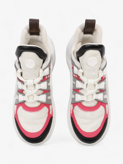 Louis Vuitton Archlight Sneakers White / Pink / Grey Mesh EU 38 UK 5