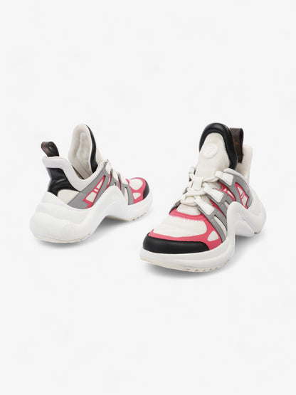 Louis Vuitton Archlight Sneakers White / Pink / Grey Mesh EU 38 UK 5
