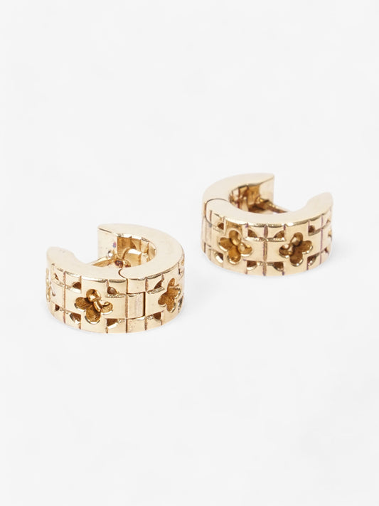 Burberry Earrings Gold Gold Plated