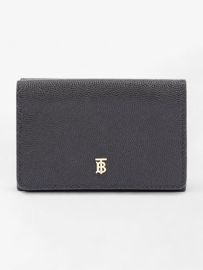 Burberry Lark TB Wallet Black Calfskin Leather