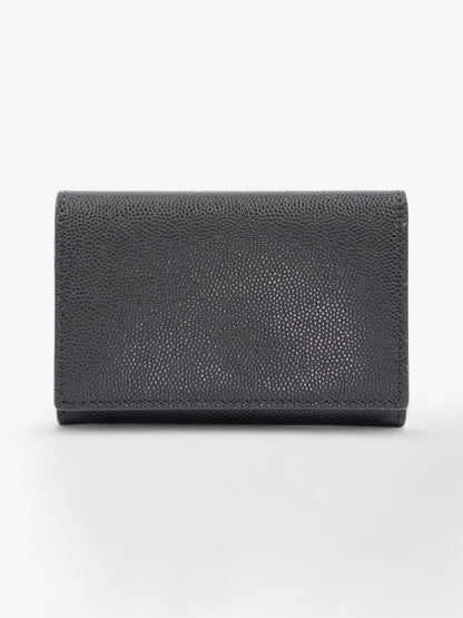 Burberry Lark TB Wallet Black Calfskin Leather