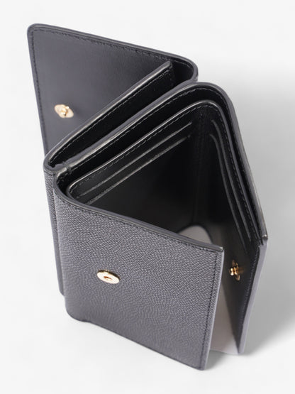 Burberry Lark TB Wallet Black Calfskin Leather