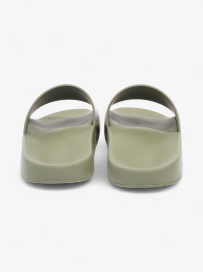Burberry Furley Slides Khaki / Black Rubber EU 39 UK 6