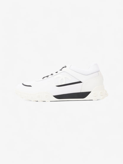 Chanel CC Sneakers White  / Black Mesh EU 42 UK 8