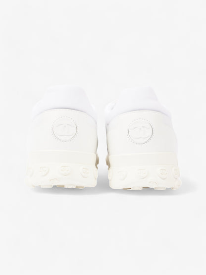 Chanel CC Sneakers White  / Black Mesh EU 42 UK 8