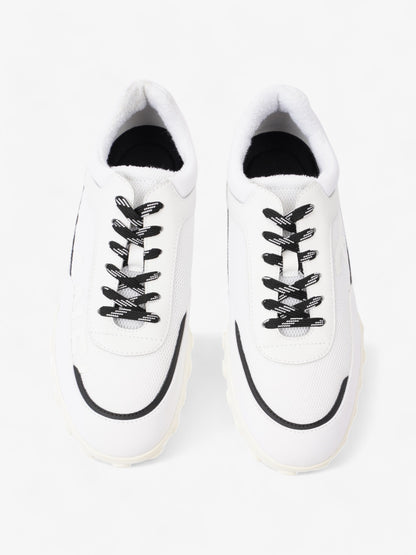 Chanel CC Sneakers White  / Black Mesh EU 42 UK 8