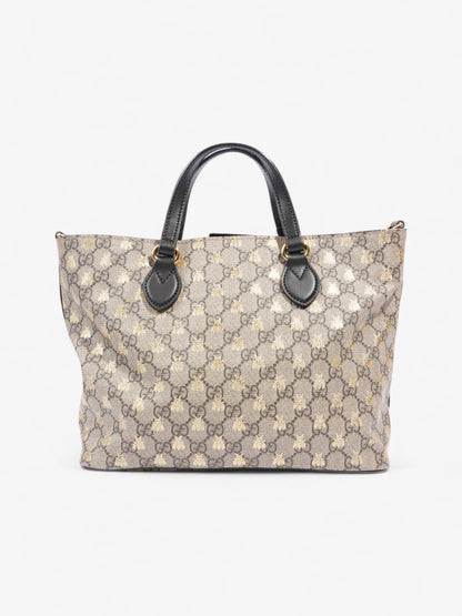Gucci GG Bee Tote Supreme Coated Canvas Small