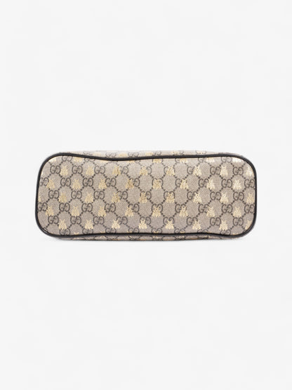 Gucci GG Bee Tote Supreme Coated Canvas Small