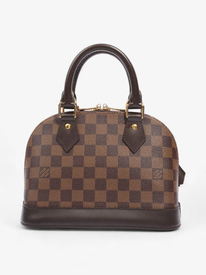 Louis Vuitton Alma Damier Ebene Coated Canvas BB