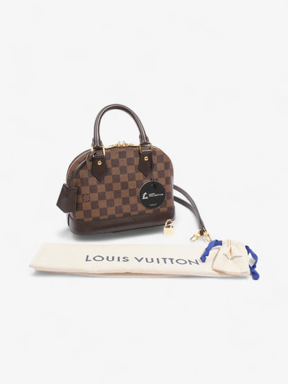 Louis Vuitton Alma Damier Ebene Coated Canvas BB