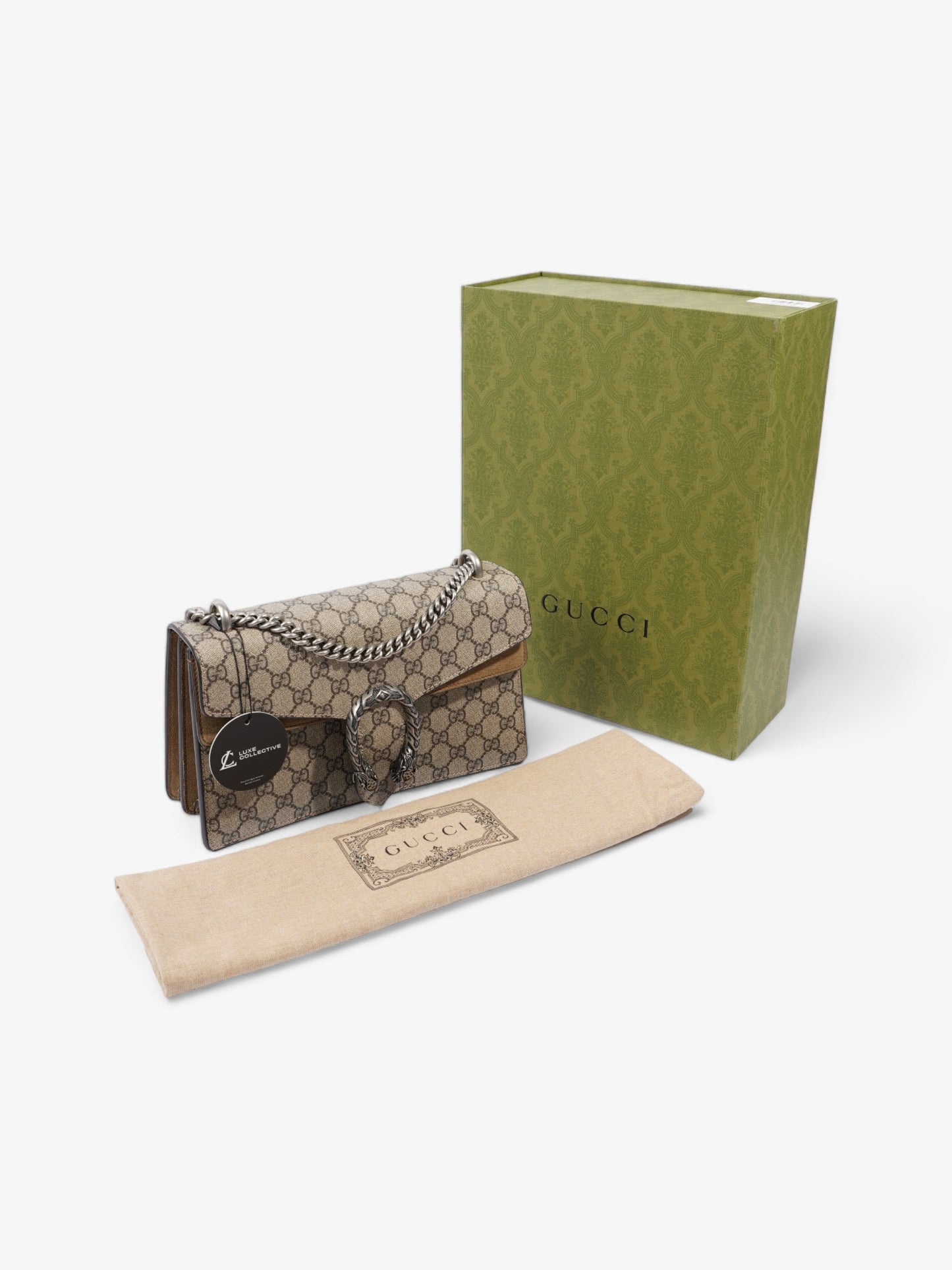 Gucci Dionysus GG Supreme Coated Canvas Small