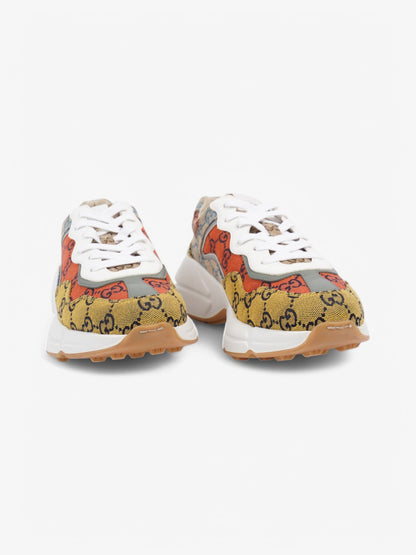 Gucci Rhyton Red / Yellow Canvas EU 40 UK 7