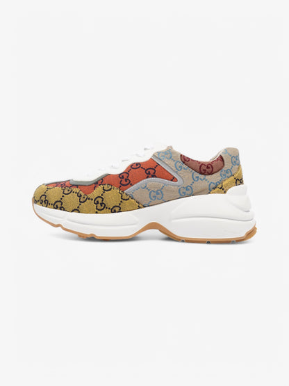 Gucci Rhyton Red / Yellow Canvas EU 40 UK 7