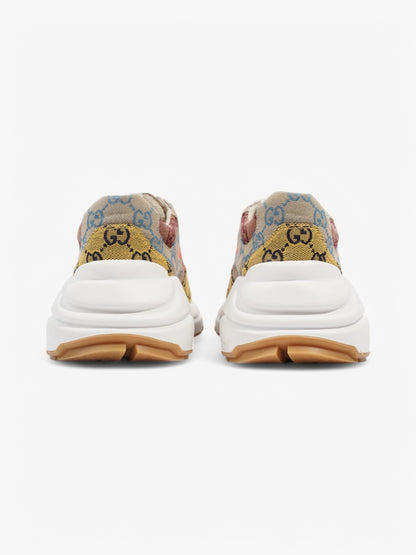 Gucci Rhyton Red / Yellow Canvas EU 40 UK 7