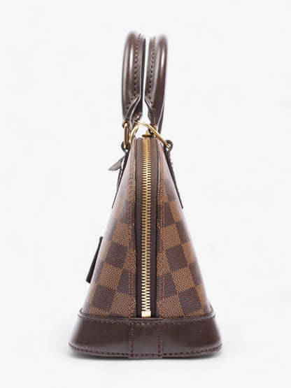 Louis Vuitton Alma BB Damier Ebene Coated Canvas