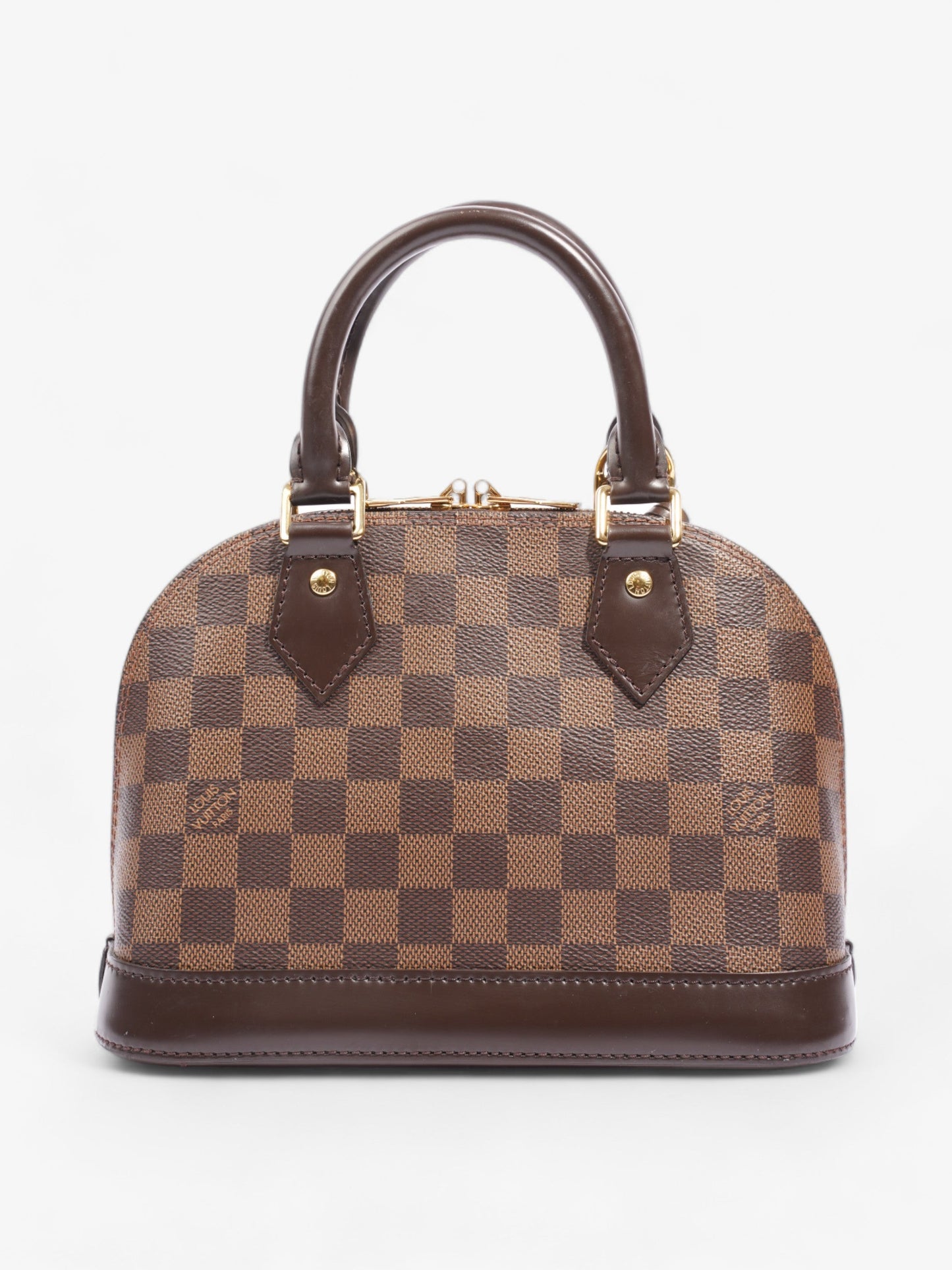 Louis Vuitton Alma BB Damier Ebene Coated Canvas