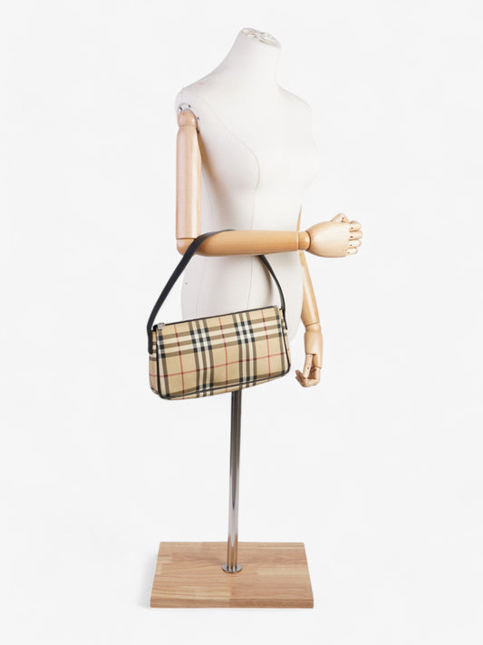 Burberry Check Shoulder Bag Nova Check PVC