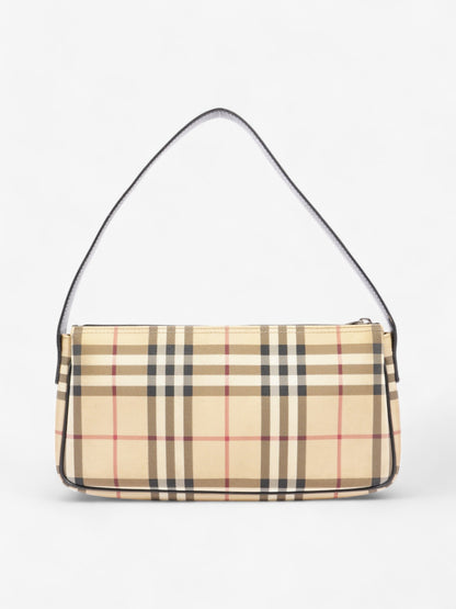 Burberry Check Shoulder Bag Nova Check PVC