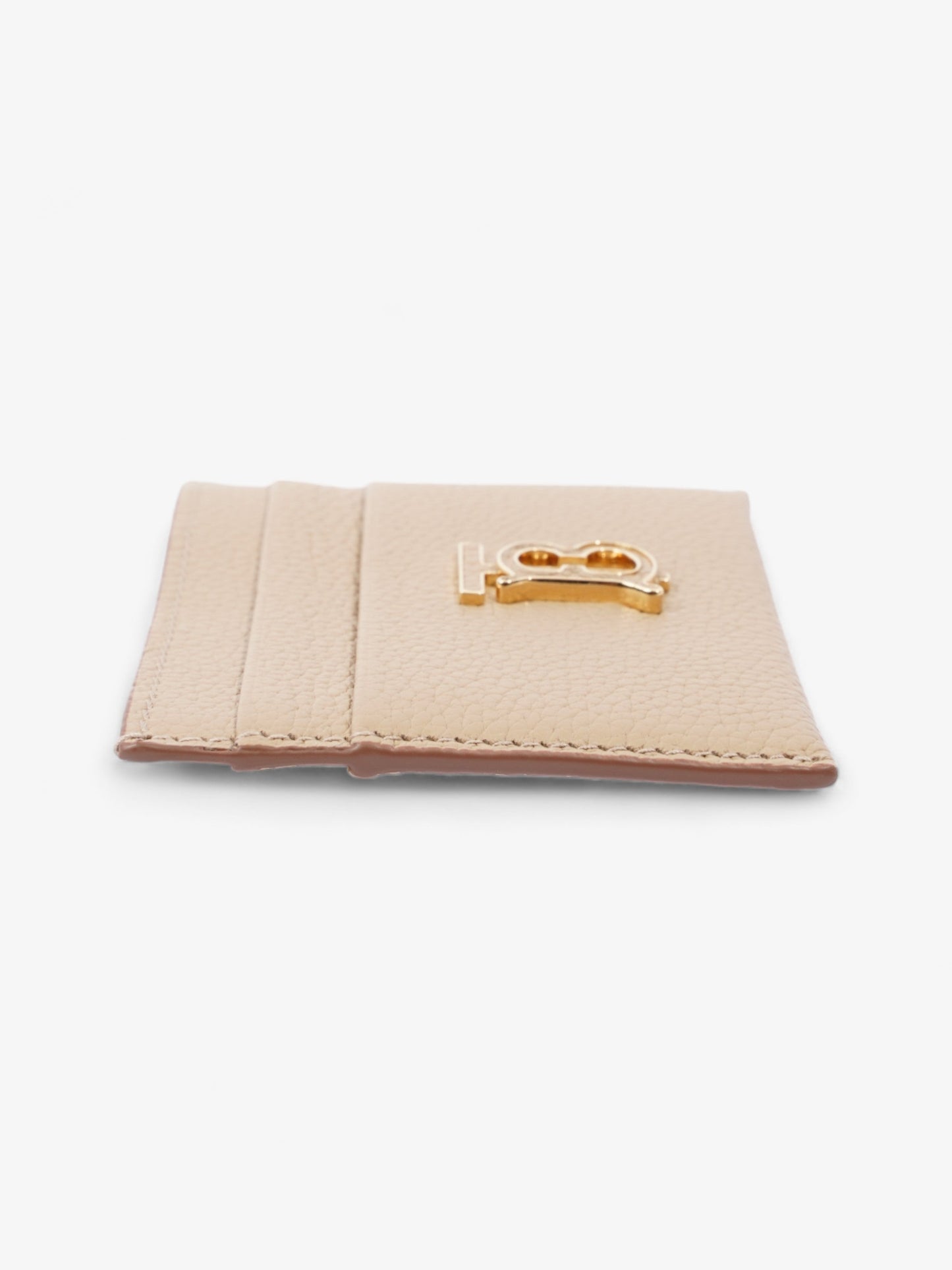 Burberry GTB Card Case Oat Beige Leather