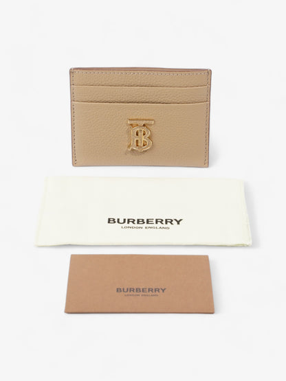 Burberry GTB Card Case Oat Beige Leather