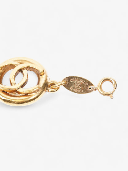 Chanel CC Medallion Bracelet Gold Base Metal
