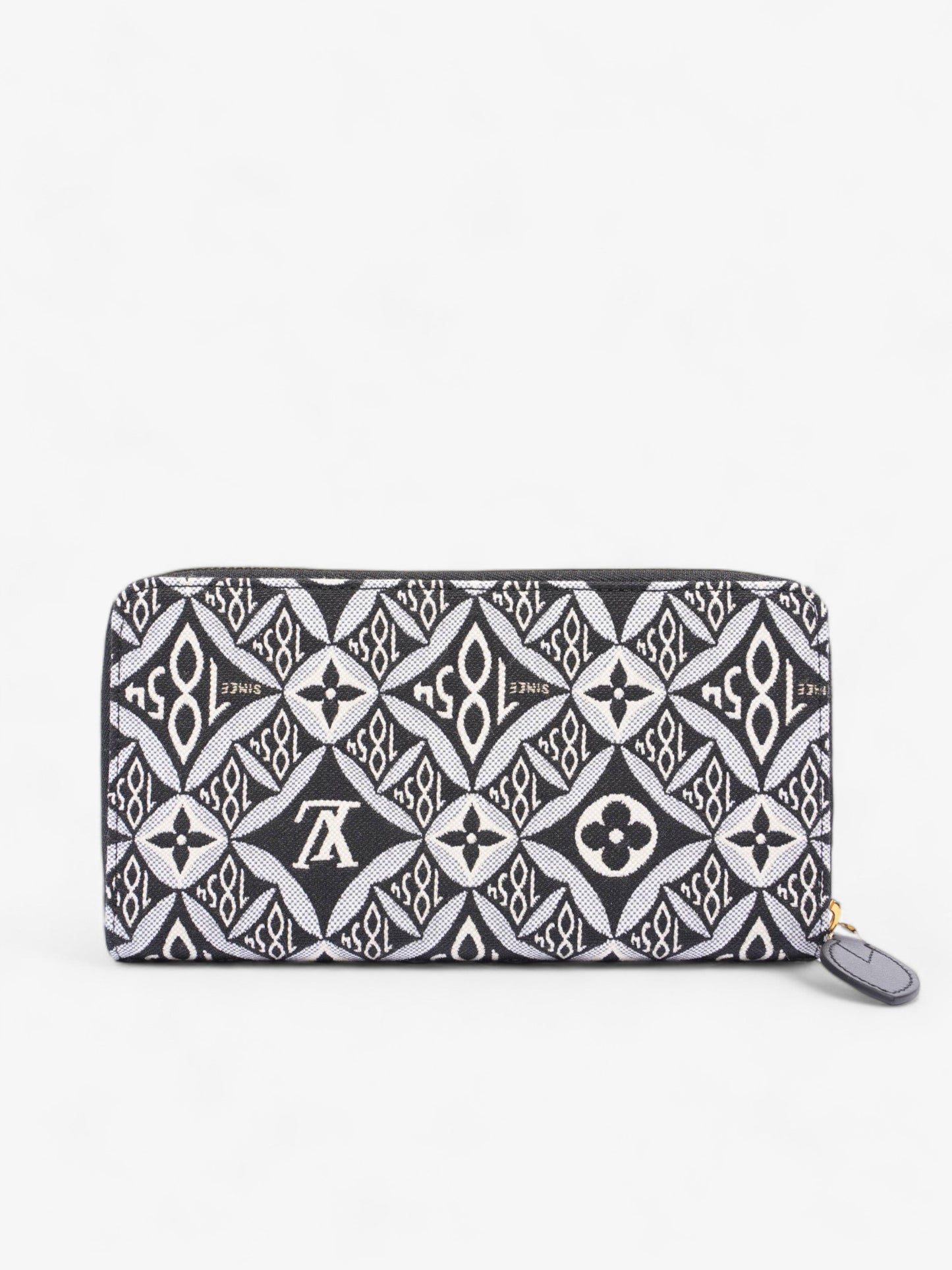 Louis Vuitton Since 1854 Zippy Wallet Black And White Jacquard Monogram Canvas