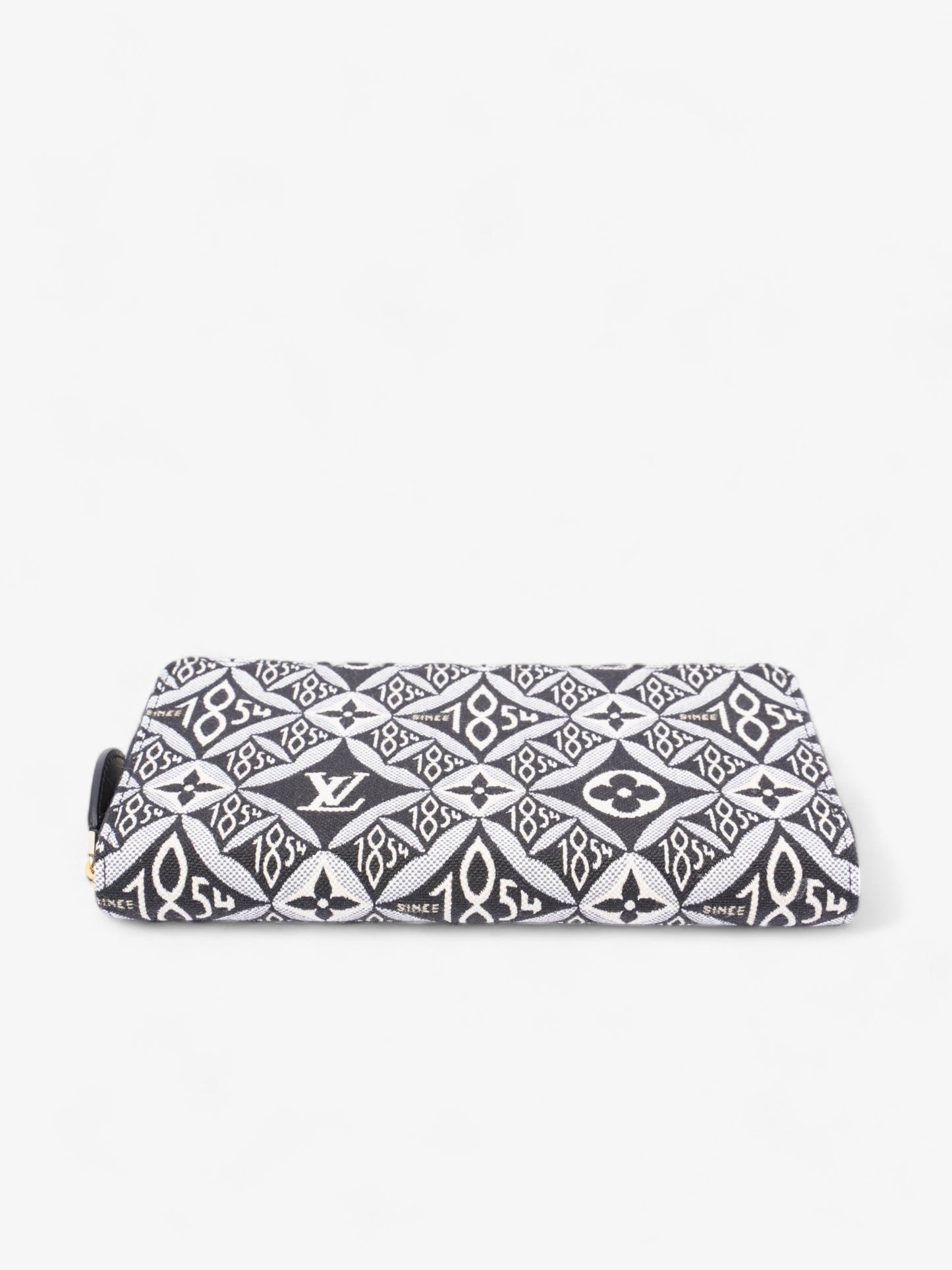 Louis Vuitton Since 1854 Zippy Wallet Black And White Jacquard Monogram Canvas