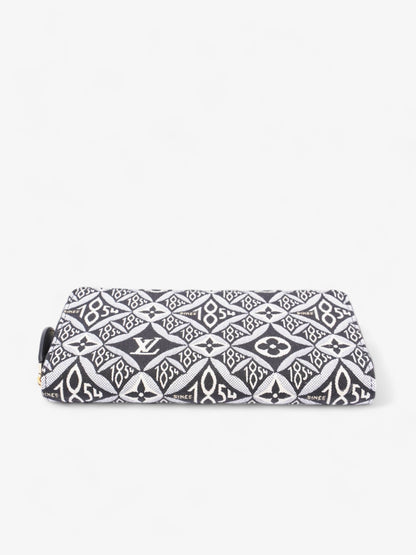 Louis Vuitton Since 1854 Zippy Wallet Black And White Jacquard Monogram Canvas