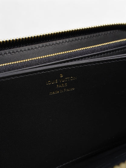 Louis Vuitton Since 1854 Zippy Wallet Black And White Jacquard Monogram Canvas