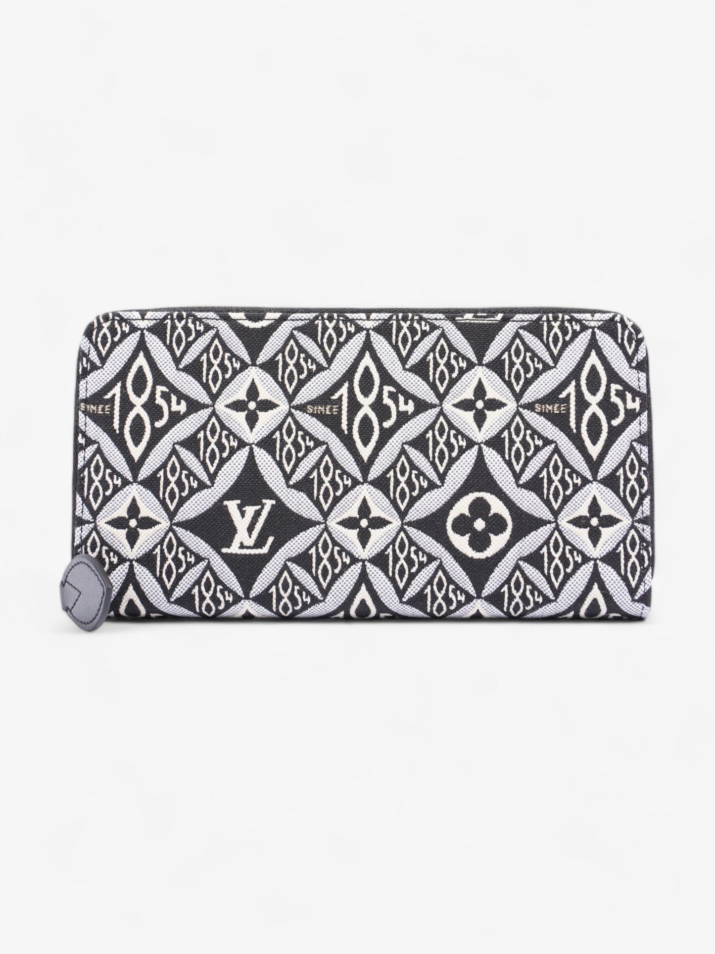 Louis Vuitton Since 1854 Zippy Wallet Black And White Jacquard Monogram Canvas