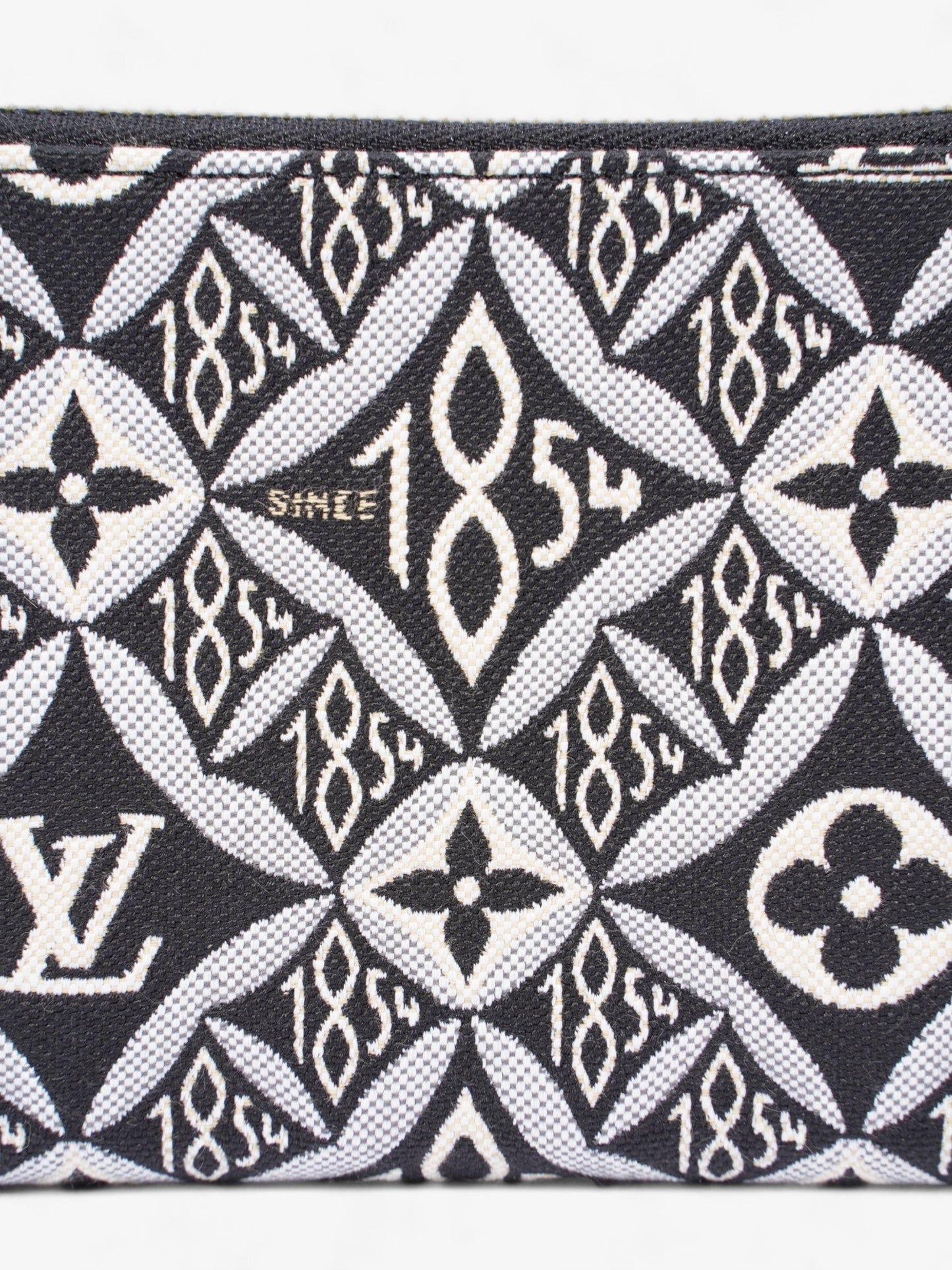 Louis Vuitton Since 1854 Zippy Wallet Black And White Jacquard Monogram Canvas