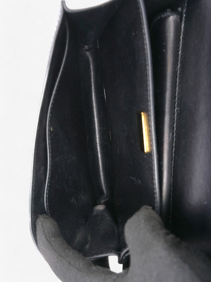 Prada Cahier Black Leather