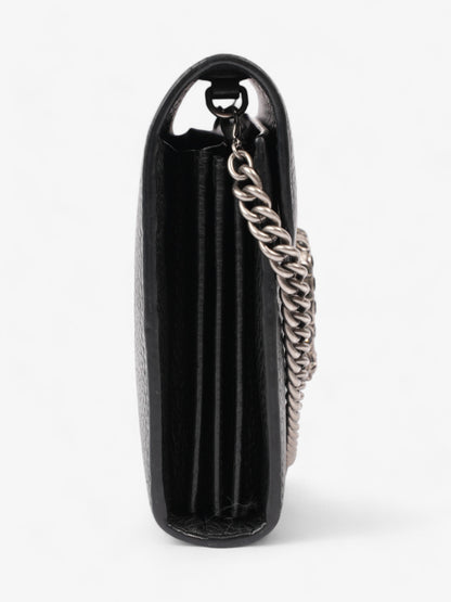 Gucci Dionysus Chain Wallet Black Leather