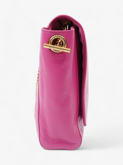 Saint Laurent Kate Reversible Hot Pink Leather