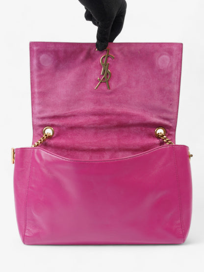 Saint Laurent Kate Reversible Hot Pink Leather
