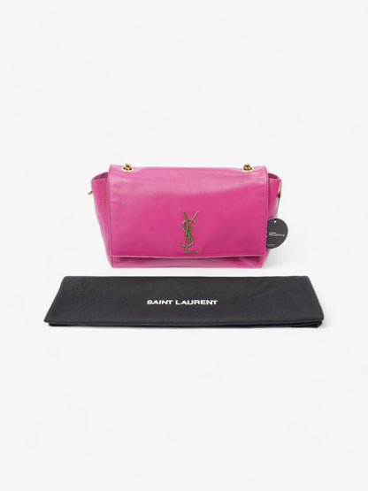 Saint Laurent Kate Reversible Hot Pink Leather